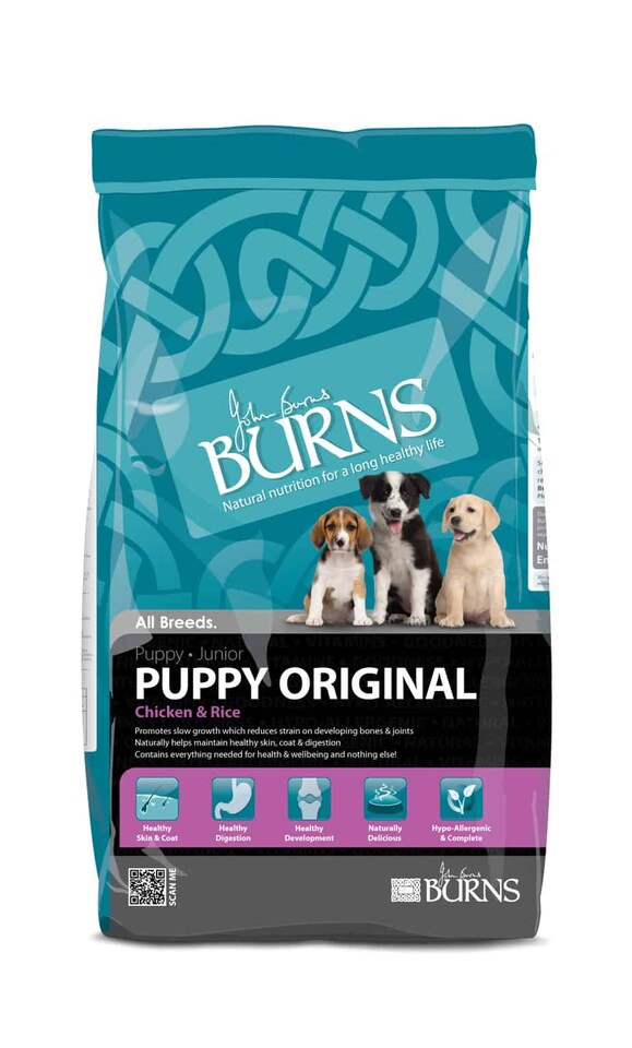 image 1 of Burns Puppy Original Chicken & Rice Dry Dog Food - 6 kg | Multi | Burns Puppy Original Chicken & Rice - 6 kg | 1