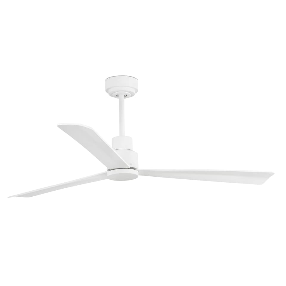 image 1 of Nassau Medium Ceiling Fan Without Light White