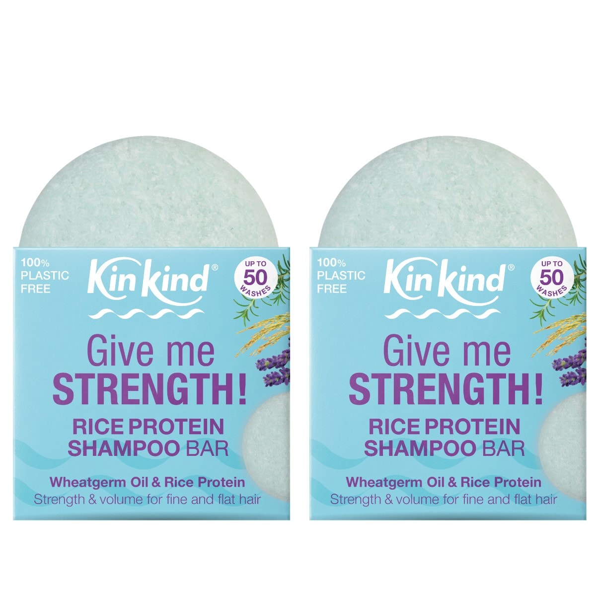 Give me STRENGTH! Shampoo bar duo set. Volume & Strength for fine, flat and thin hair.