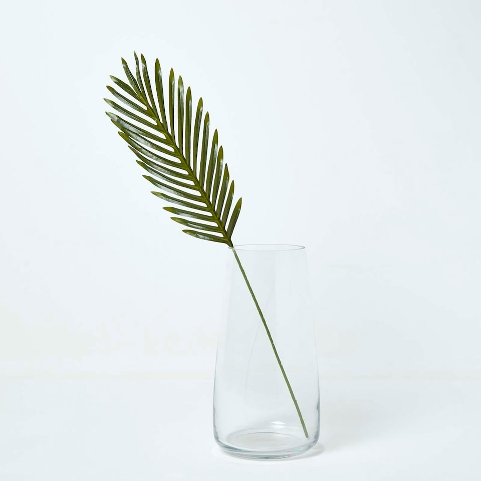 image 1 of Homescapes Green Artificial Tropical Leaf 63 cm