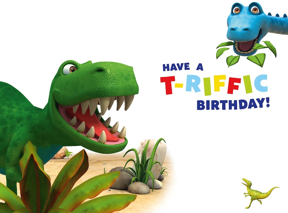 image 1 of Dinosaur Roar Grandson Birthday Card