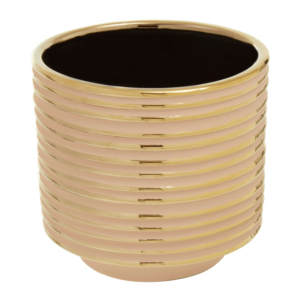 image 1 of Haldis Large Ceramic Planter Cream
