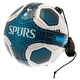 image 1 of Tottenham Hotspur FC Skills Training Ball - White/Navy Blue - 2