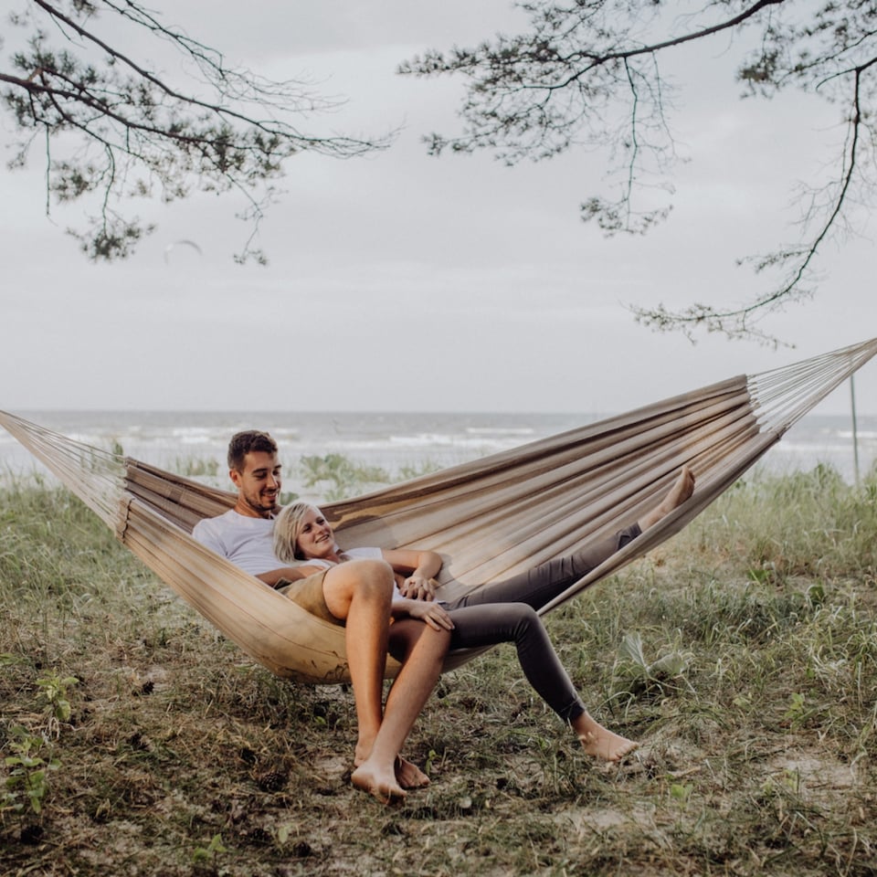 image 1 of Arte Double Traditional Hammock Sand