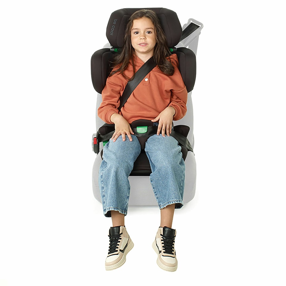 image 1 of Be Cool Foldy i-Size Car Seat 100-150cm, 3.5-12 Years Black