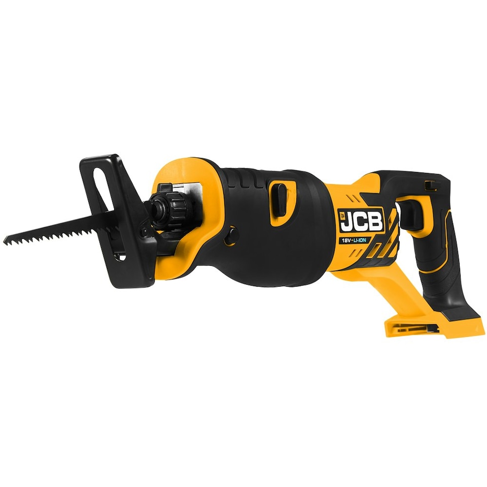 image 1 of JCB 18V Cordless Reciprocating Saw, 2.0Ah Li-Ion Battery and 2.4A Charger 21-18RS-2X