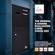 image 2 of SMART PARCEL BOX® Large Front & Rear Access | Black | 1