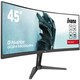 image 2 of iiyama G-MASTER RED EAGLE CURVED computer monitor 114.3 cm (45") 5120 x 1440 pixels Dual QHD LED Black