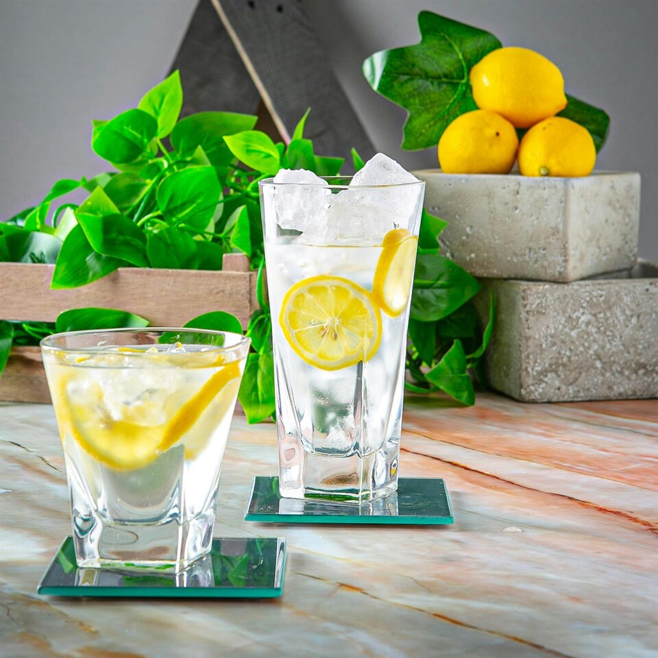 image 1 of RCR Crystal 6 Piece Fusion Whisky Glasses Set - 270ml Clear