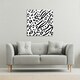 image 2 of Zebra & Leopard Print (Canvas Print) 61 x 61 x 4cm