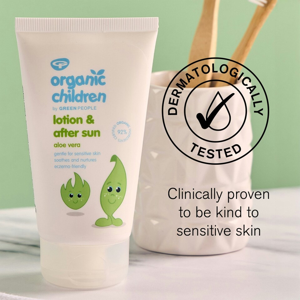 image 1 of Green People Aloe Vera After Sun Lotion Kids 150ml