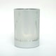image 3 of 17cm Christmas Decorated Vase Led Silver Glass Vase / Forest