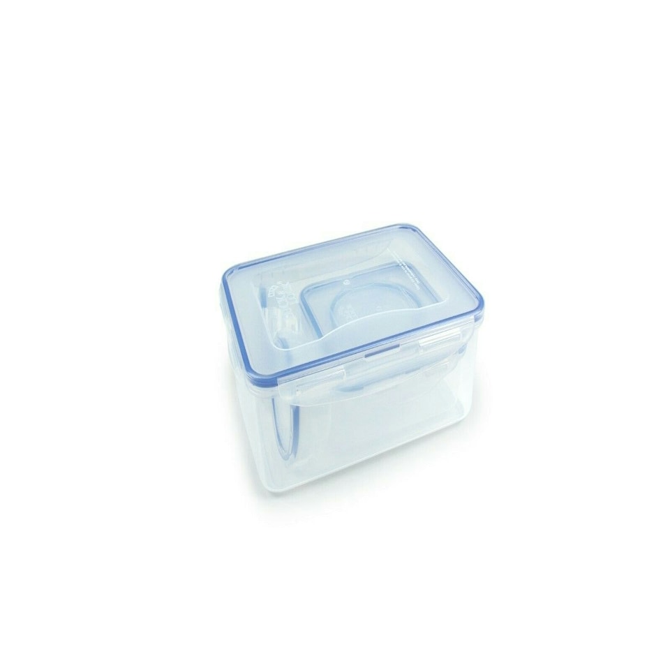 image 1 of LocknLock Food Containers with Lids Kitchen Plastic Storage Boxes - Pack of 5