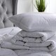 image 4 of Belledorm Hotel Duck Plain Duvet - White - Superking