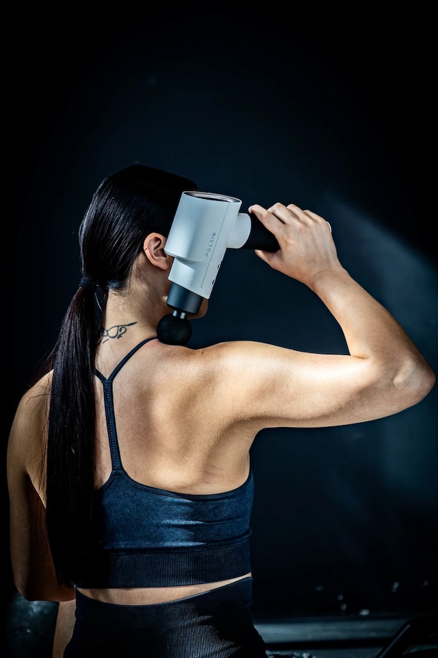 image 1 of Pulsio Elite Massage Gun - Red
