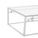 image 4 of Allure Silver Coffee Table | Silver