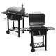 image 10 of House of Home BBQ Smoker Grill Folding Tables, Thermometer, Adjustable Charcoal Pan, Chimney