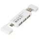 image 2 of Bullet Mulan Double USB Socket - White - One Size