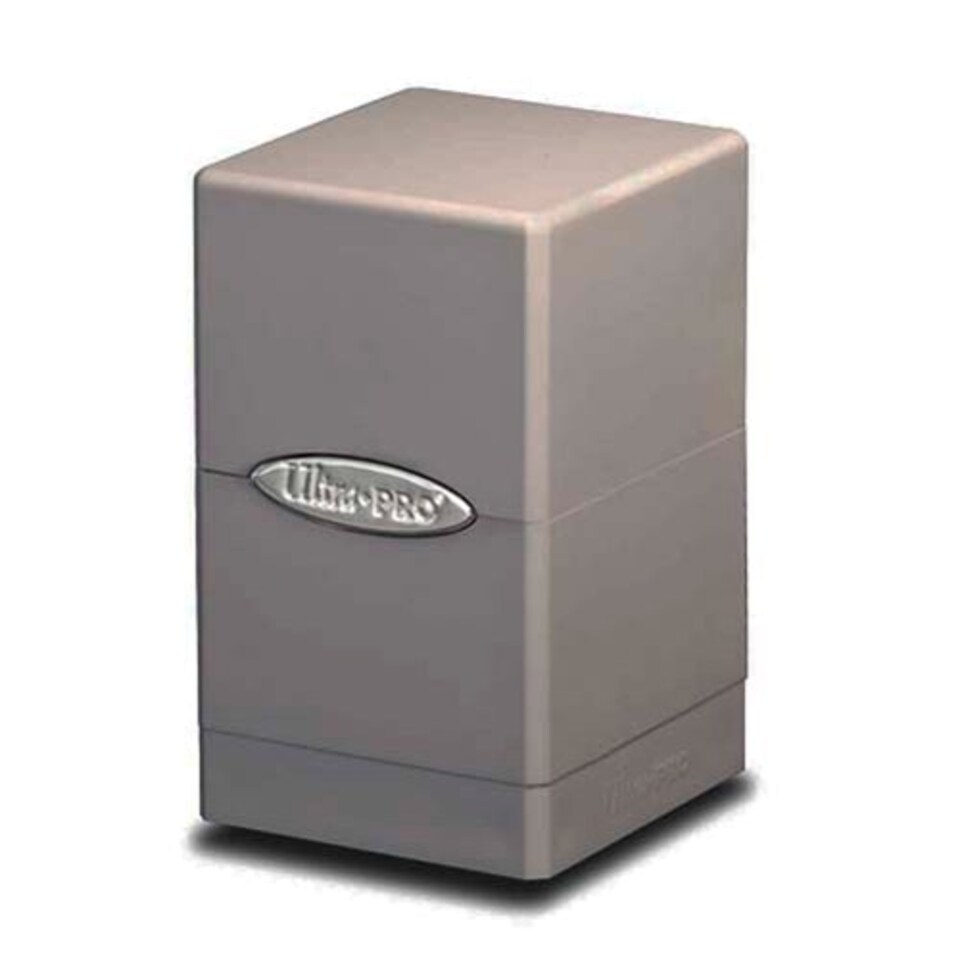 Ultra PRO - Satin Tower Deck Box - Smoke Grey