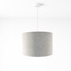 image 4 of CGC LOLA Grey Corduroy 30cm Lampshade with Silk Inner