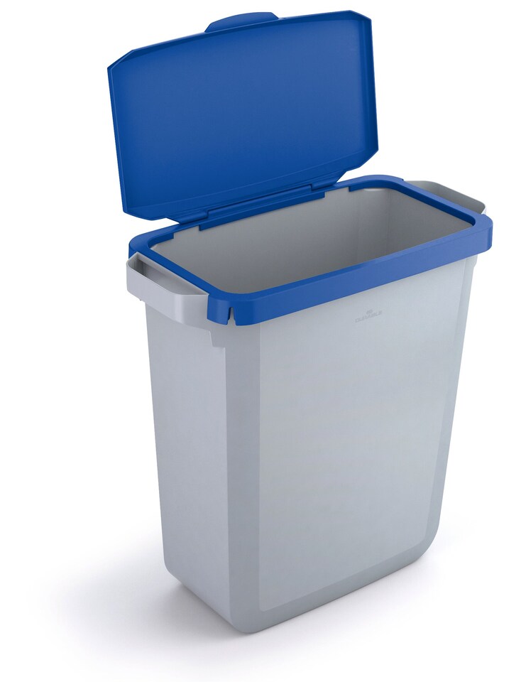 image 1 of Durable 60L Hinged Bin Lid ECO Blue | Recycling Bin Lid | DURABIN | Blue