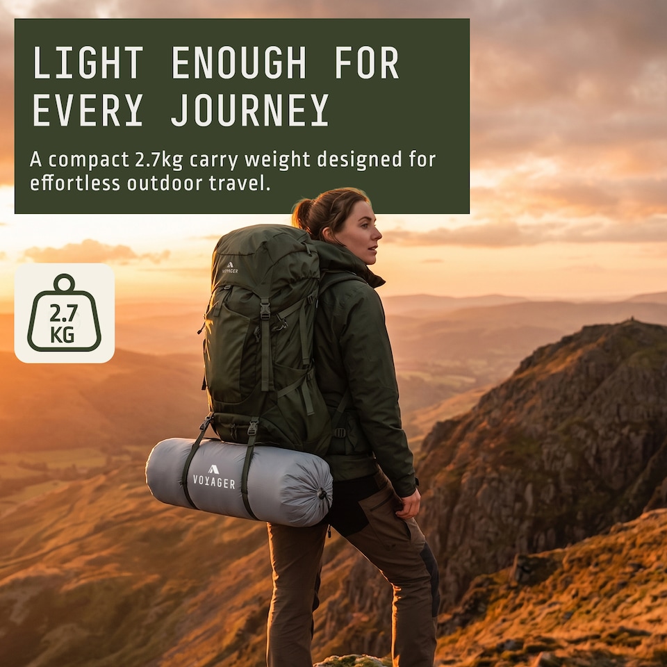 image 1 of Voyager 2 Man Dome Tent with Taped Seams and Breathable Mesh Inner