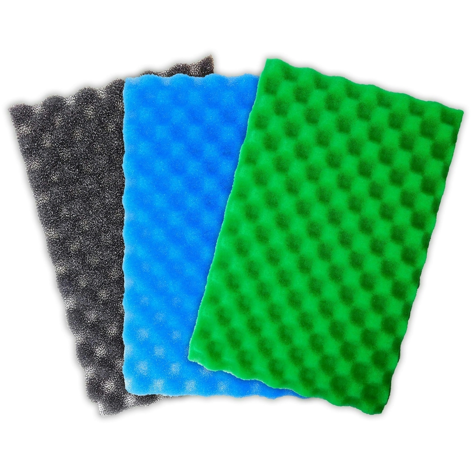 image 1 of 25"x18" Replacement Pond Filter Foam Set