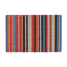 Nicola Spring Coir Door Mat - 60 x 40cm - Pinstripe
