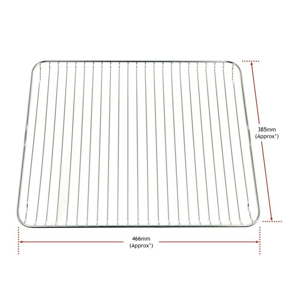 image 1 of Zanussi Oven Grill Shelf 466 x 385 mm ZOP ZOB ZOH ZOC ZKC ZOK ZKG ZKK