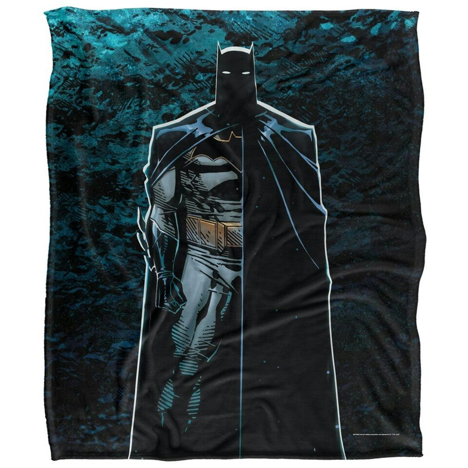image 1 of Batman Shadow Blanket - Multicoloured - One Size