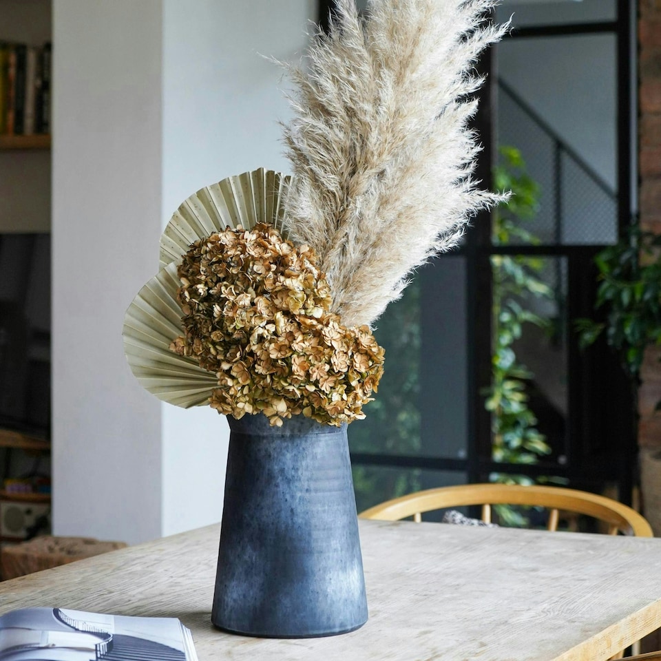 image 1 of Kew Handthrown Vase Basalt Black