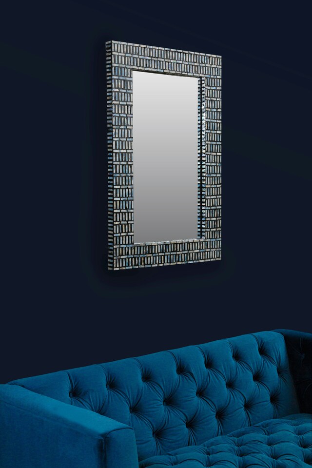image 1 of Bria Wall Mirror | Black
