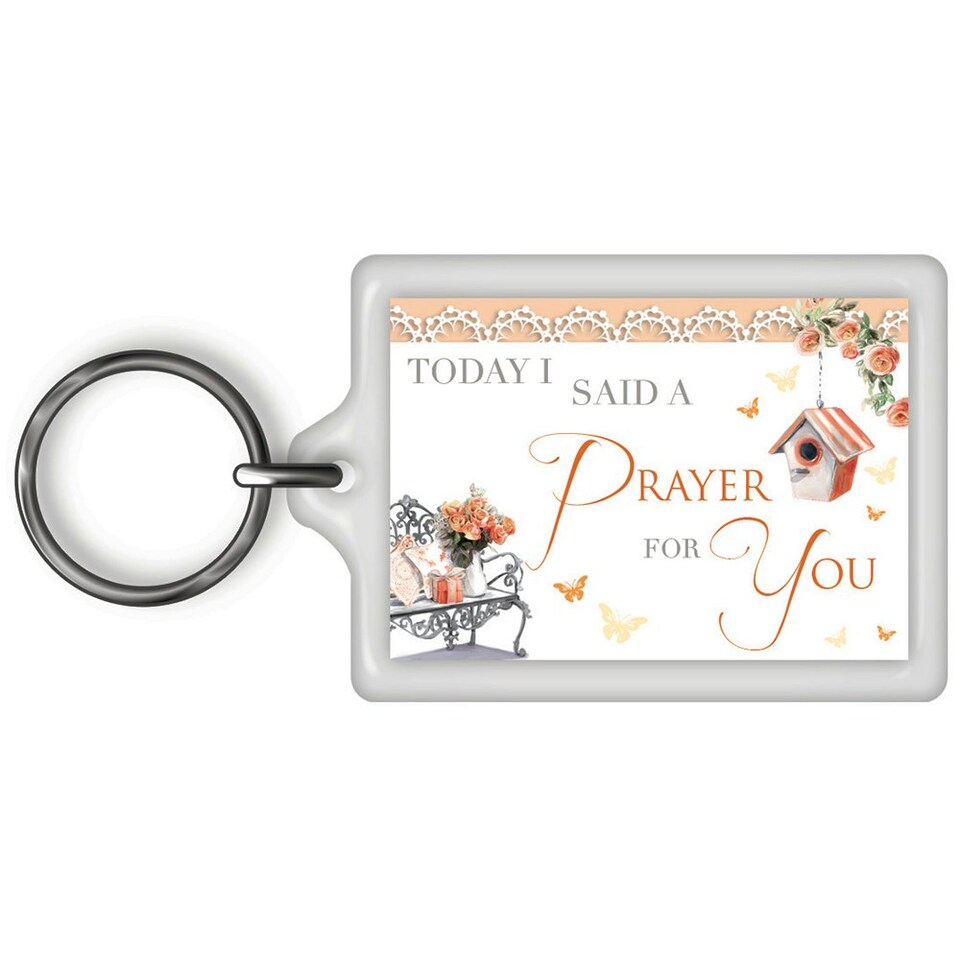 image 1 of Today I Said A Prayer For You Celebrity Style World's Best Keyring