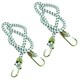 image 1 of 2pc 36" / 900mm Heavy Duty Bungee Cord Strap Tie Down Holder Metal Hooks