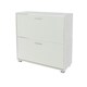 image 1 of Lido, 2 Door Shoe Cabinet White