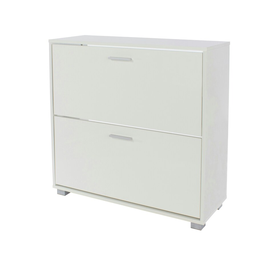 image 1 of Lido, 2 Door Shoe Cabinet White
