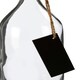 image 5 of Interiors by Premier Crystal Storage Bottle With Pine Wood Lid, Personalized Clear Glassware, Transparent Drinking Bottle