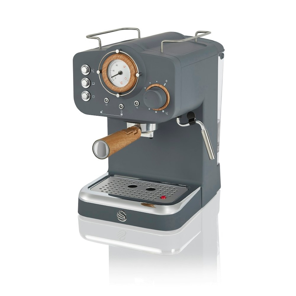 image 1 of Swan SK22110GRYN Pump Espresso Coffee Machine Slate Grey