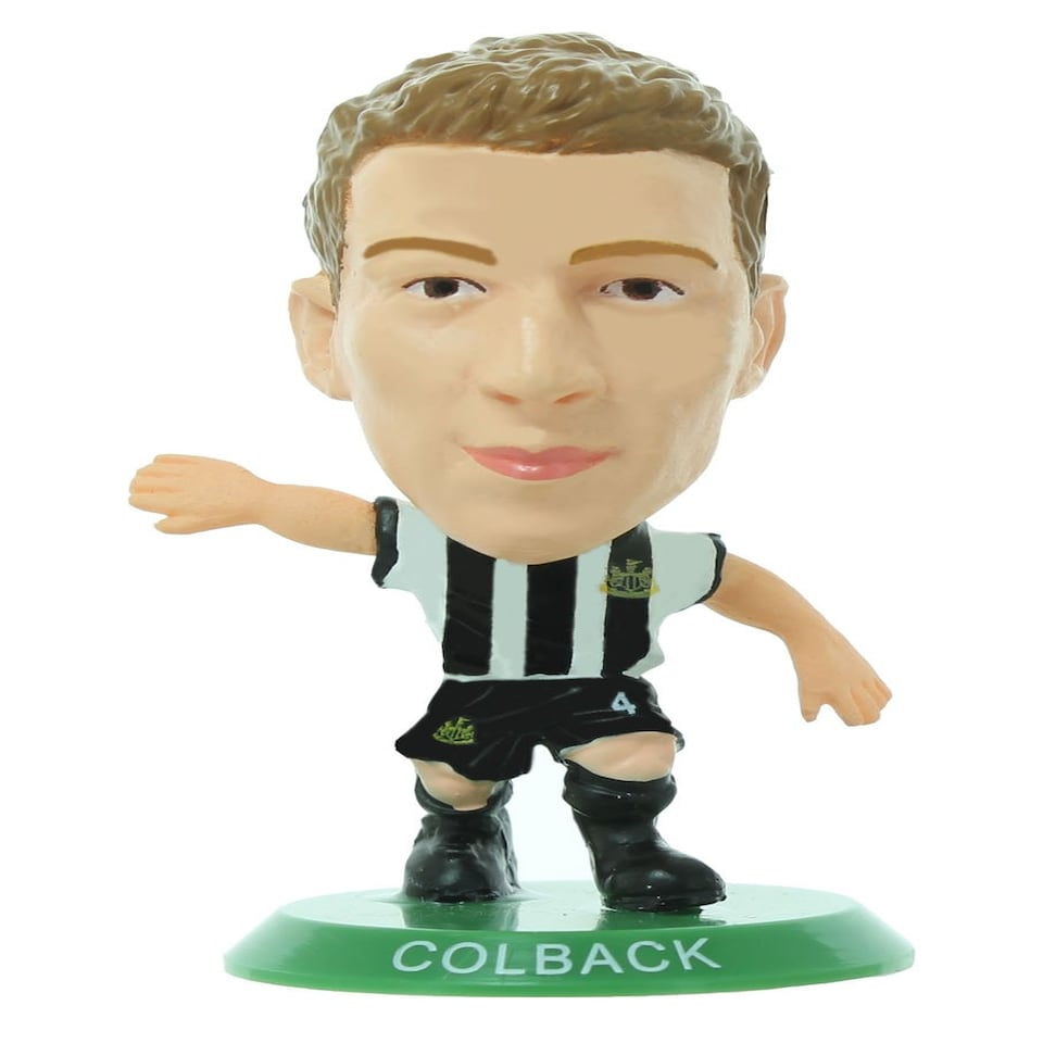 Soccerstarz - Newcastle Jack Colback Home Kit Classic /Figures - Creative Toys Company - TOYS