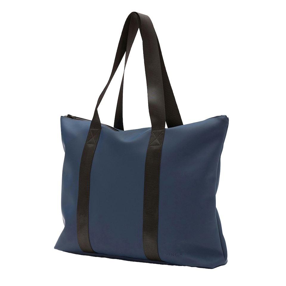 image 1 of Vinga Baltimore Tote Bag - Navy - 36cm x 46cm x 12cm Blue