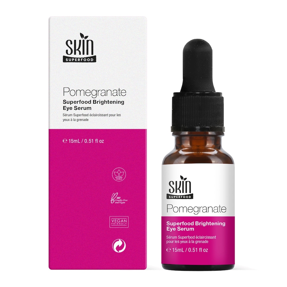 image 1 of Skin Superfood Pomegranate Superfood Brightening Eye Serum 15ml x 2 Duo Set