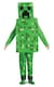 image 1 of Minecraft Creeper Costume – Boys Officially Licensed 2-Piece Fancy Dress Outfit, Green, Ages 3-8