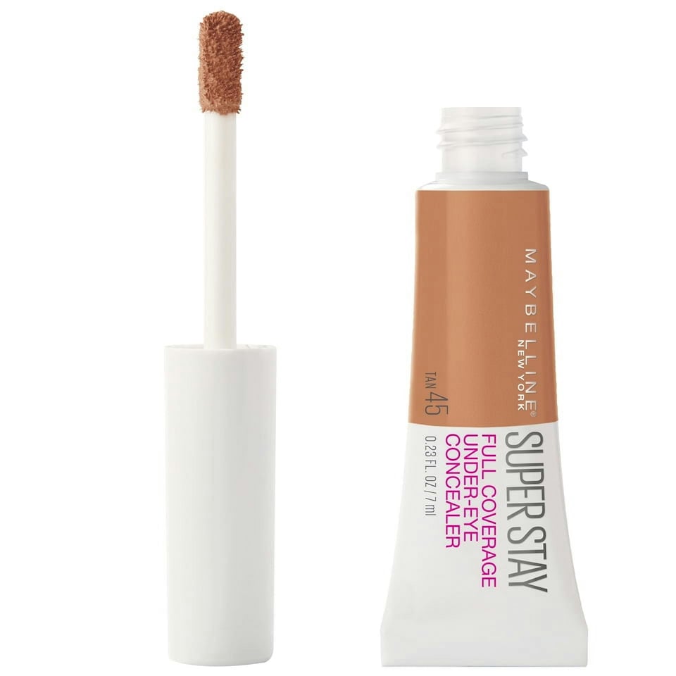 image 1 of Maybelline Super Stay Full Coverage Under Eye Concealer 6ml Yellow | 20 Sand