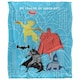 image 2 of DC Comics League Of Super Pets Group Shot Blanket - Multicoloured - One Size
