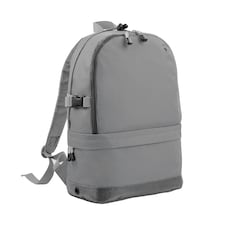 BagBase Backpack / Rucksack Bag (18 Litres Laptop Up To 15.6 Inch) - Grey Marl - One Size