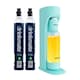 image 1 of Drinkmate OmniFizz Soda Maker, Sparkling Water Maker with x2 60L CO2 Canisters - Blue