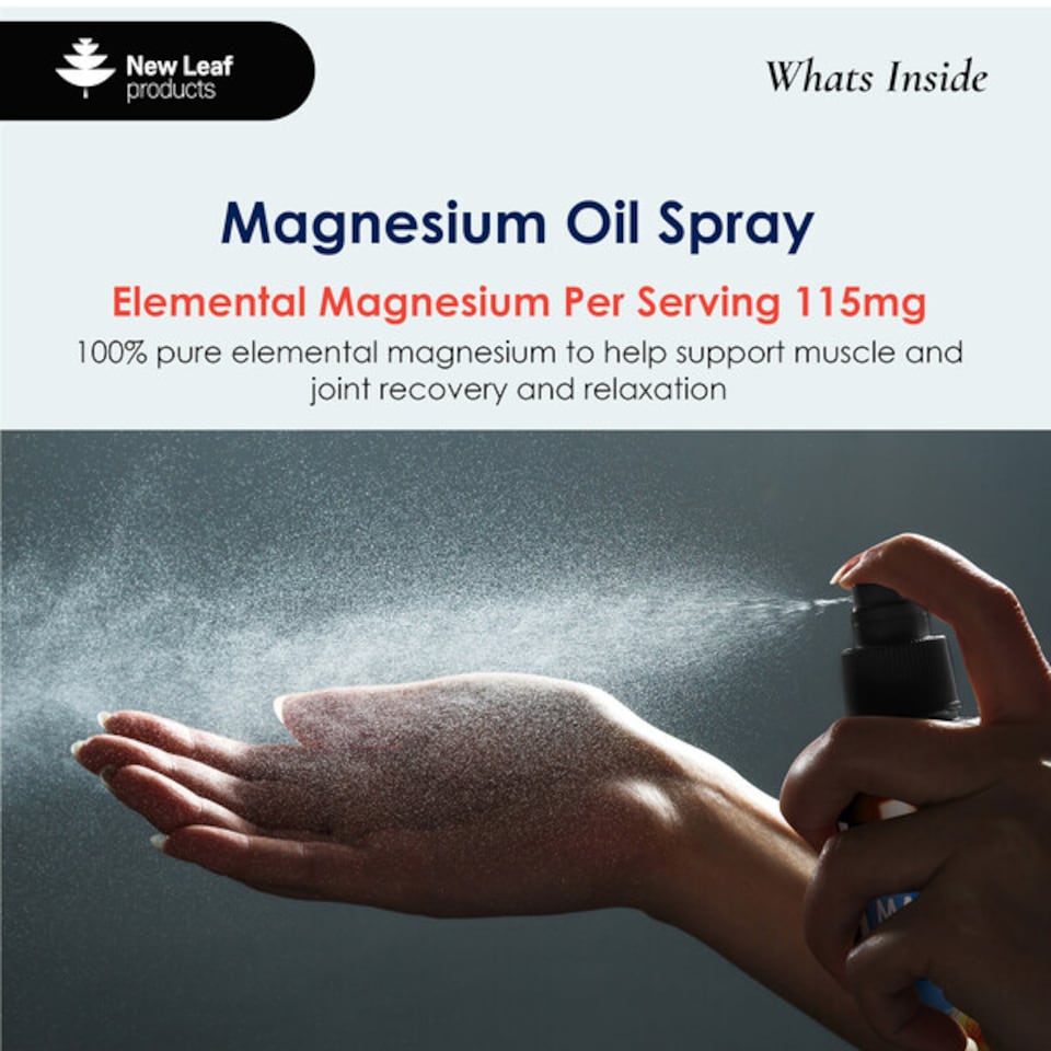 image 1 of Magnesium Oil Spray - 115mg Elemental Magnesium