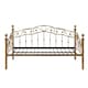 image 5 of Essendon Vintage Living Room Bedroom Antique Brass Metal Day Bed (Single)