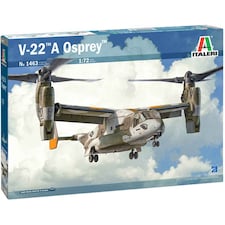 Italeri V 22A Osprey VTOL Military Aircraft Model Kit Scale 1-72