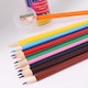 image 3 of Artbox 12 full size colouring pencils set in round storage metal tin box with sharpener
